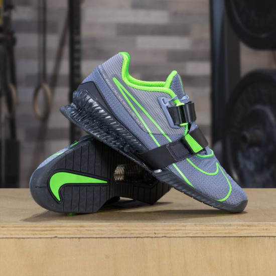 Vzpěračské boty Nike Romaleos 4 - grey, green