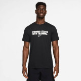 Pánské tričko Nike - winning starts with training - black