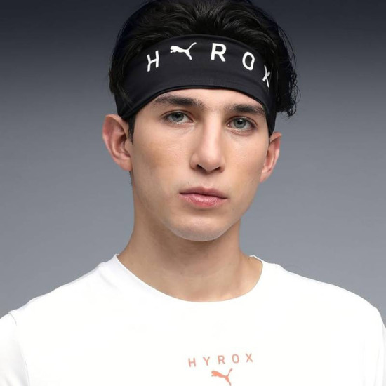 Čelenka HYROX Sweatband Puma - černá