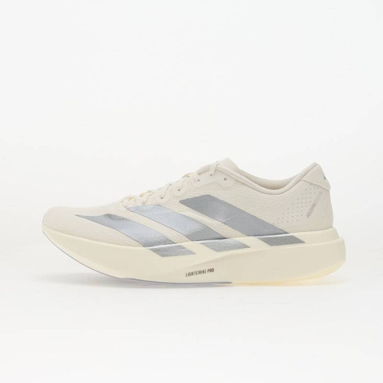 Běžecké boty adidas Adizero EVO SL Woven Shoes - bílá/stříbrná