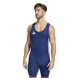 Pánský vzpěračský - powerlifterský dres adidas modrý