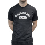 Pánské tričko Nike Weightlifting - černé