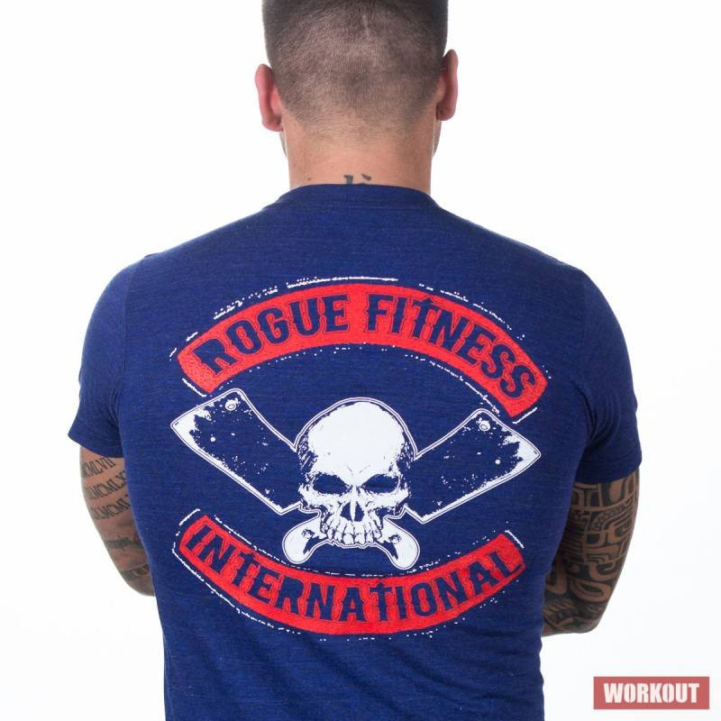 Pánské tričko Rogue International modré