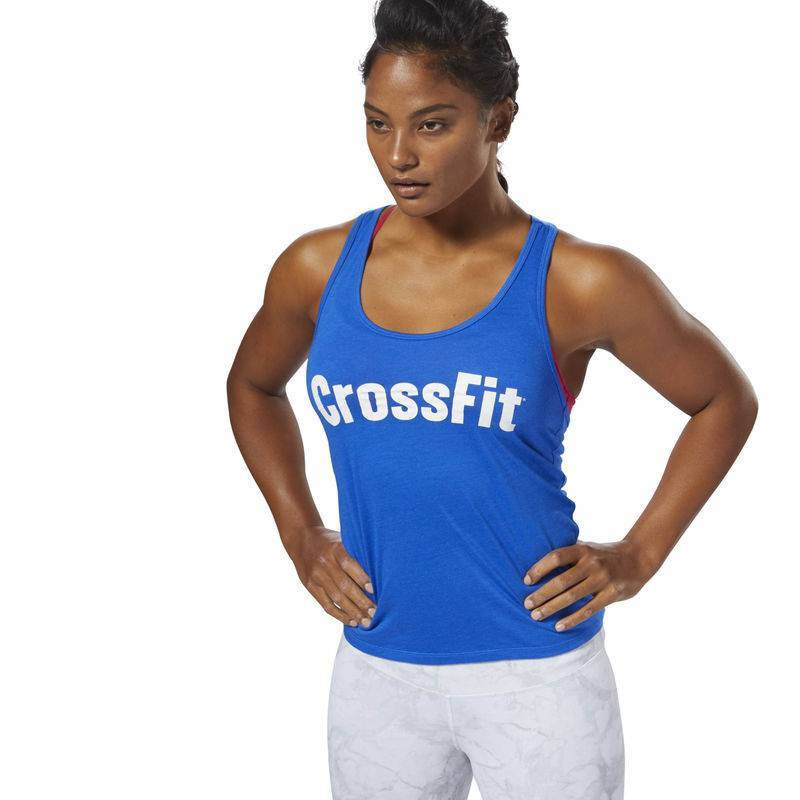 Dámský top Reebok CrossFit GRAPHIC TANK F.E.F - DP1227