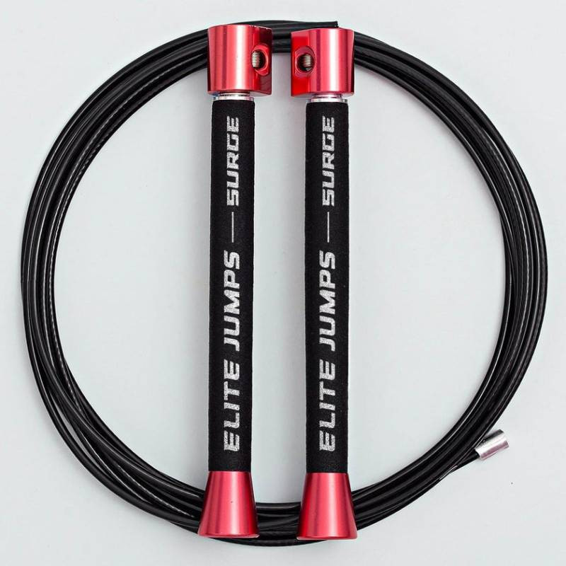Rychlostní švihadlo ELITE Surge 3.0 red/black