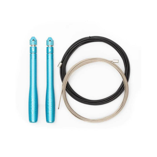 Top švihadlo bullet comp electric EliteSRS blue - černé lanko