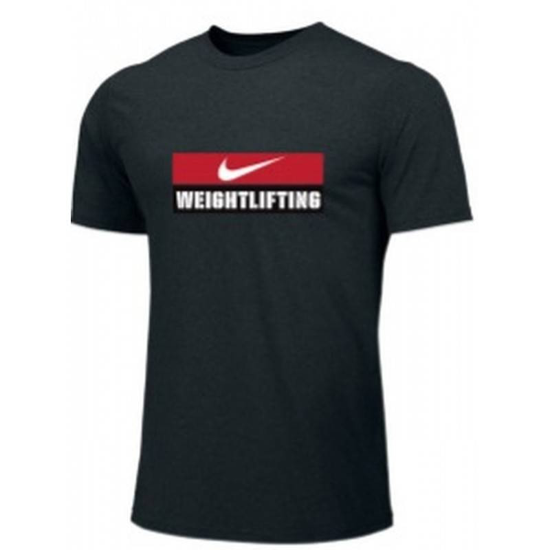Pánské tričko Nike Weightlifting - Černé