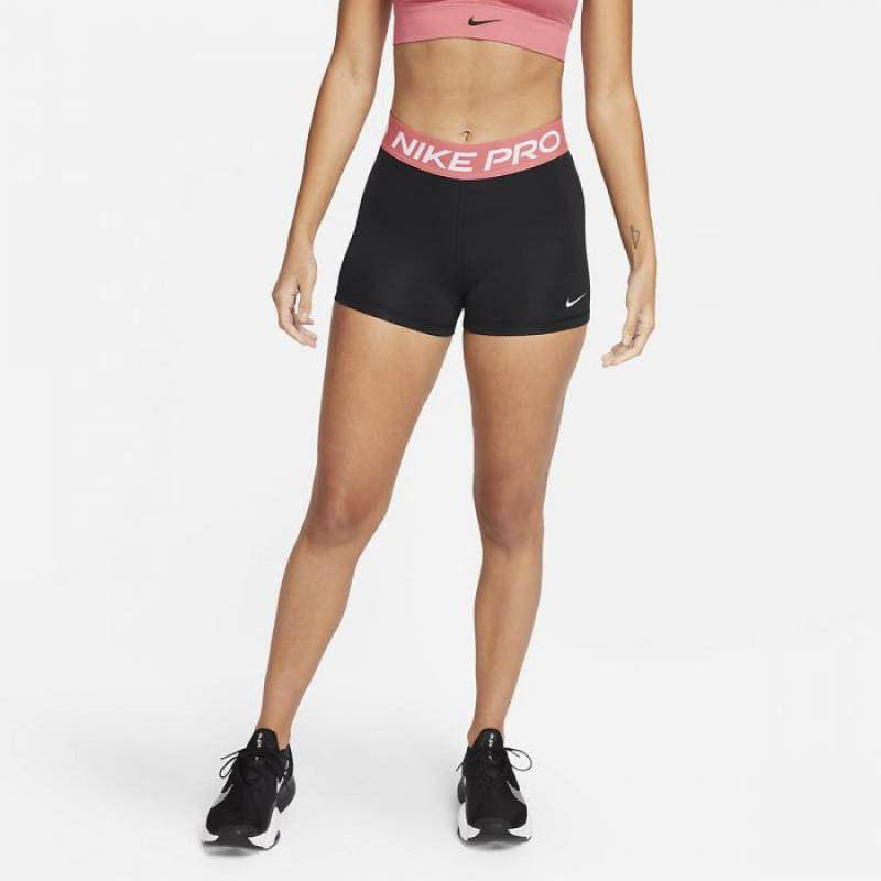 Dámské funkční šortky Nike Pro - černá/růžová