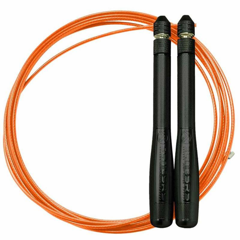 Top švihadlo bullet comp černé - oranžové lanko