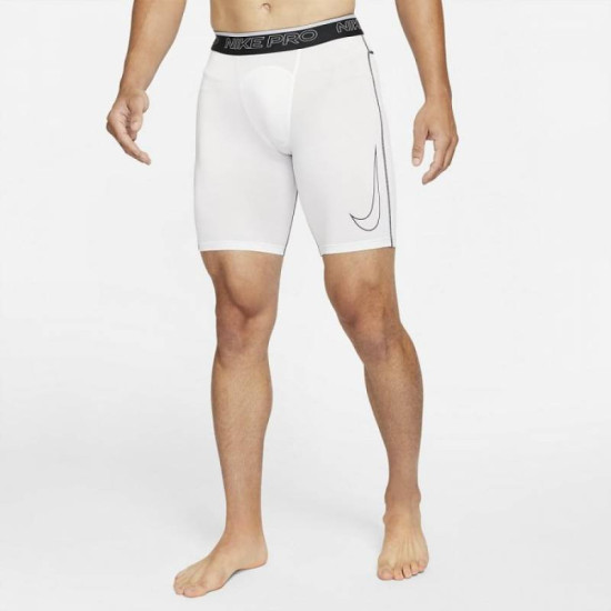 Pánské dlouhé šortky Nike Pro Dri-FIT bílá