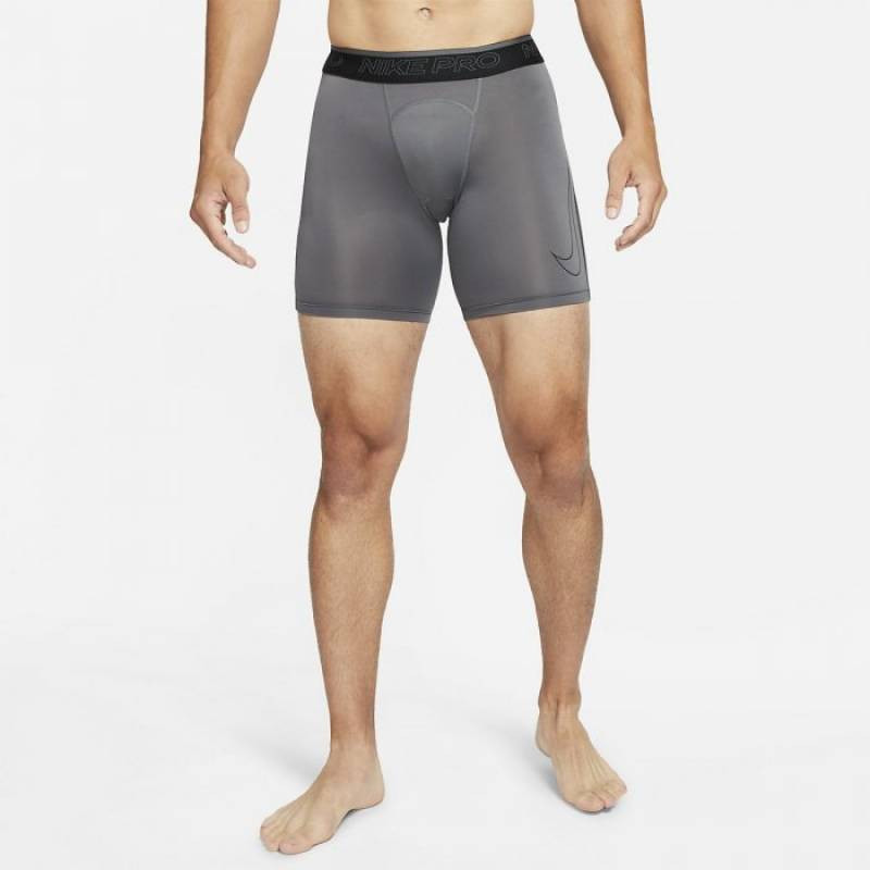 Pánské dlouhé šortky Nike Pro Dri-FIT šedá