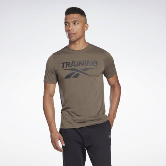 Pánské tričko Reebok Training Tee - zelené - H62596