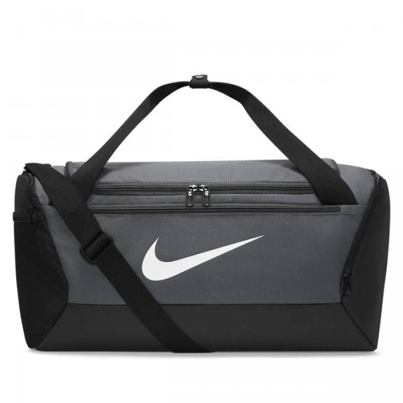 Sportovní taška Nike Brasilia 9.5 - šedá