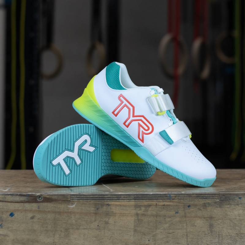 Vzpěračské boty TYR L-1 Lifter - Turquoise