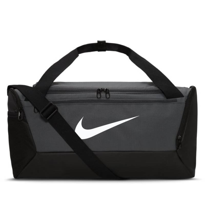 Sportovní taška Nike Brasilia 9.5 - šedá