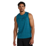 Pánské tílko TYR Logo Tech Tank - lagoon