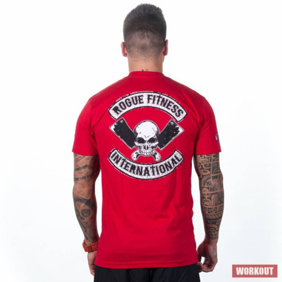 Pánské tričko Rogue International - červené