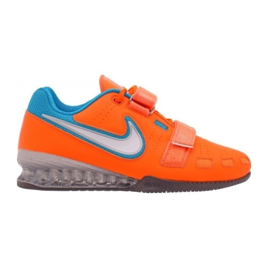 Pánské boty Nike Romaleos 2 Weightlifting Shoes - oranžová / modrá