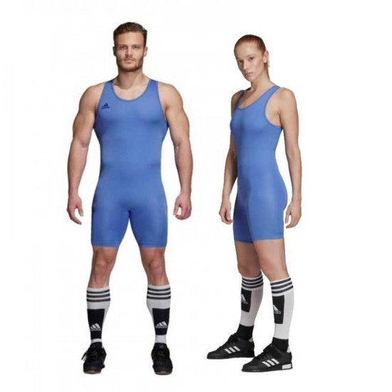 Vzpěračský / powerlifterský dres adidas blue 2019