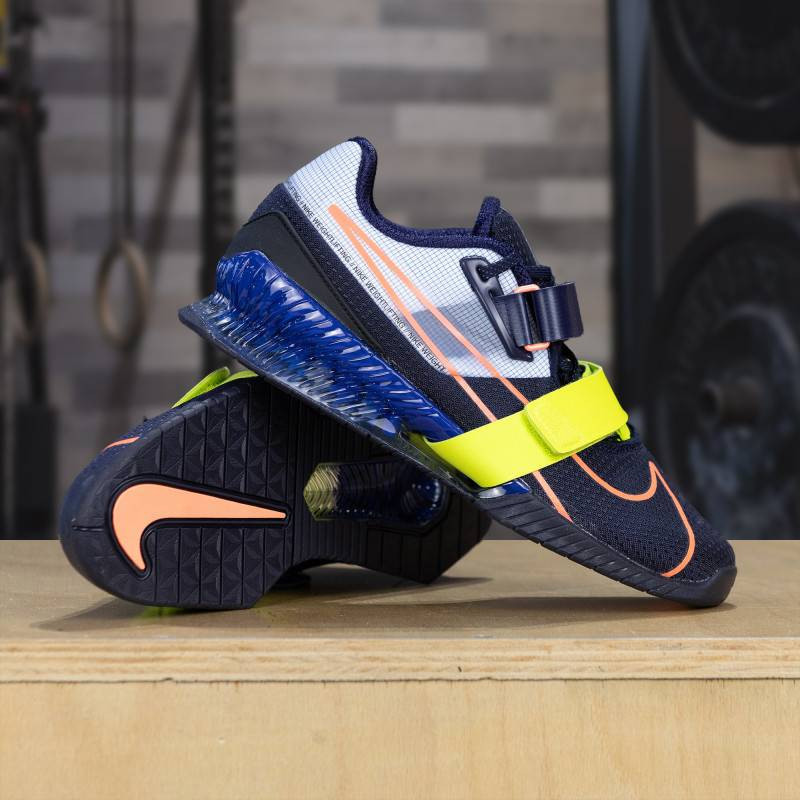 Vzpěračské boty Nike Romaleos 4 - BLACKENED BLU