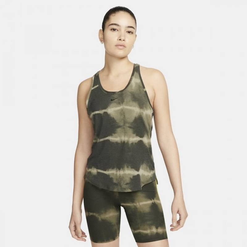 Dámské tílko Nike Dri-FIT one LUXE - zelené