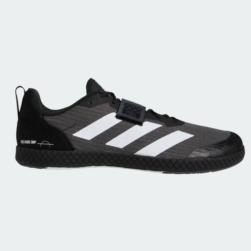 Adidas The Total boty na deadlift - černé