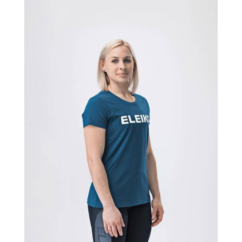 Dámské tričko Eleiko Ink Strong - blue