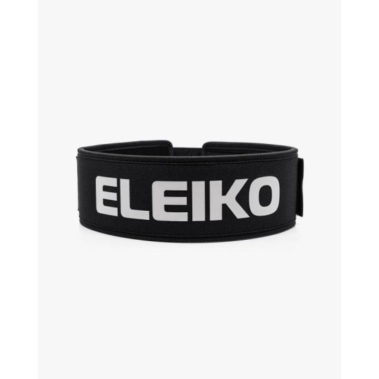 Eleiko EVA opasek s nerezovou přezkou - černý
