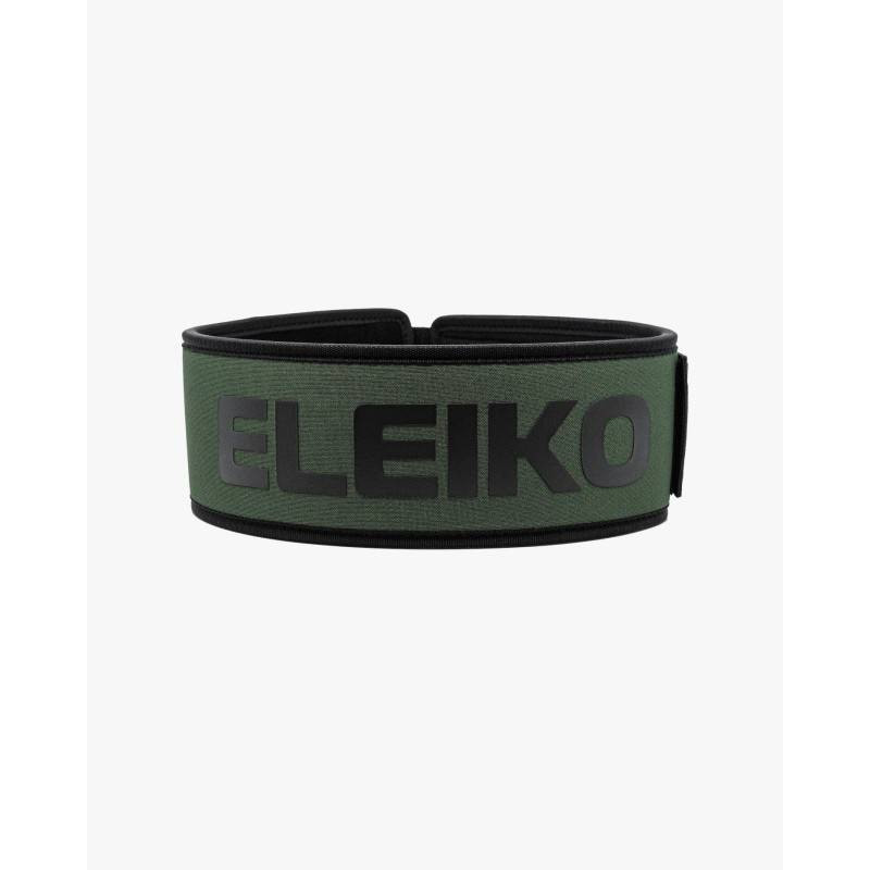 Eleiko EVA opasek s nerezovou přezkou - zelený