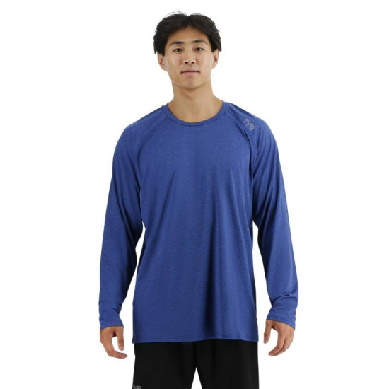 Pánské triko TYR ClimaDry Raglan Long Sleeve Ultramarine