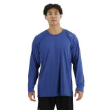 Pánské triko TYR ClimaDry Raglan Long Sleeve Ultramarine