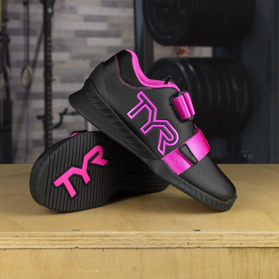 Vzpěračské boty TYR L-1 Lifter - black/pink