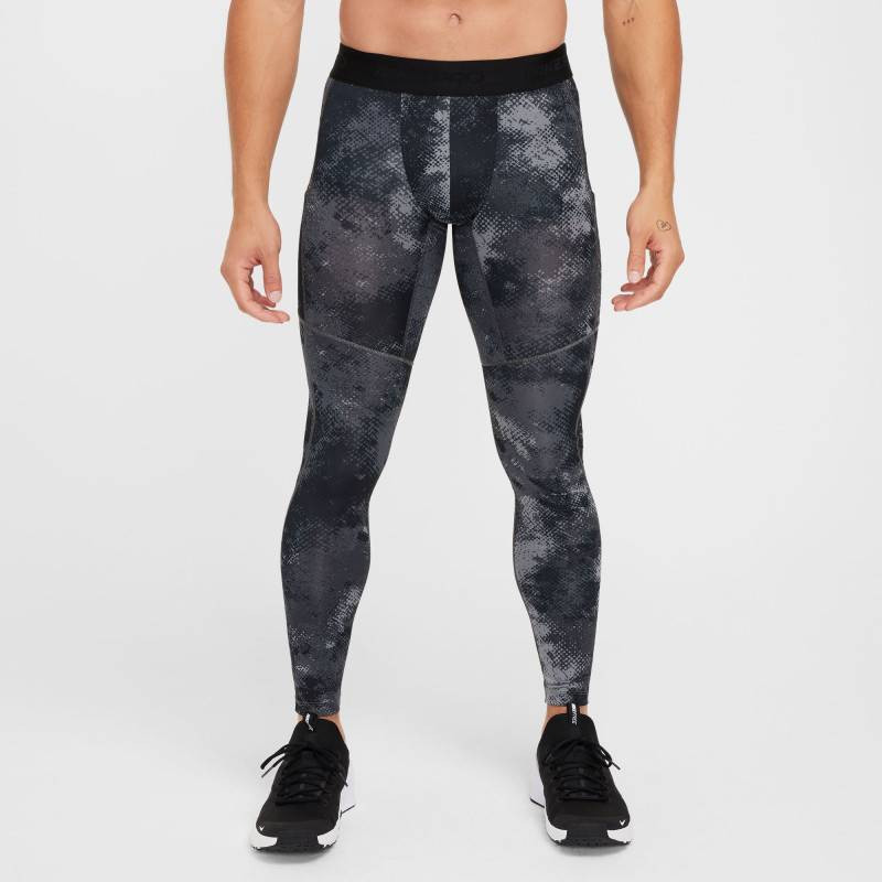 Pánské legíny Nike AOP - černé