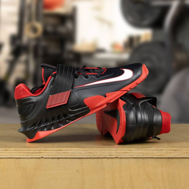 Vzpěračské boty Nike Savaleos - red/black