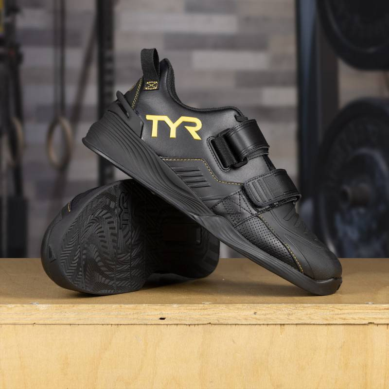 Vzpěračské boty TYR L-2 Lifter - black gold