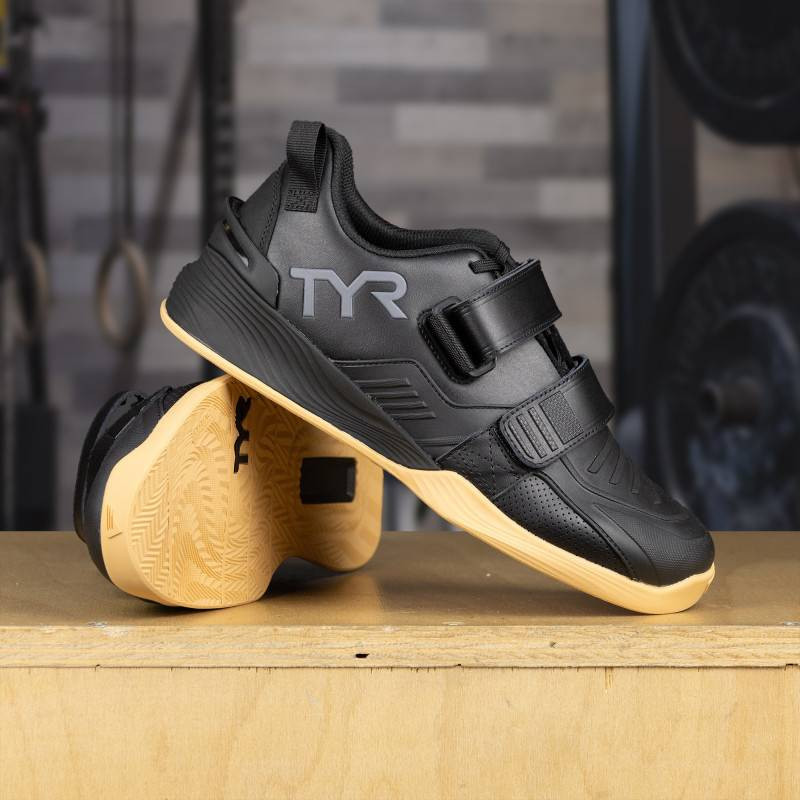 Vzpěračské boty TYR L-2 Lifter - black guma